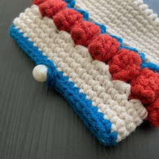 뜨개질카드지갑완제품