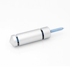 다보몰 2단다보 황동뿔형(크롬) 15파이x9x31x10mm 인테리어볼트