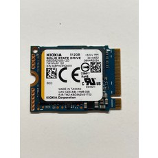 Kioxia Toshiba BG5 KBG5AZNS512G 512G 2230 M.2 NVMe PCIe 4x4 SSD 솔리드 스테이트 드라이브[세금포함] [정품] KBG50ZNS512