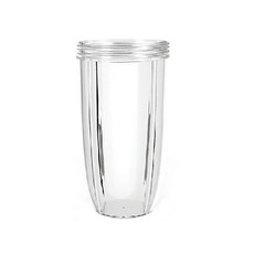 착즙기 컵 투명 교체용 Nutribullet 부품 주스 추출기 머그컵 600W 900W 18 oz 24 32oz 1/2PCs, 3) Transparent - Large Cup 32o