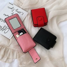 인트롤리 거울 립스틱 파우치