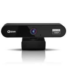 QSENN QC1080 FHD 웹캠 PC카메라 큐센 PCCamera 웹캠 화상카메라 회의카메라 카메라 PC캠 Webcam Camera QSENN, 단일상품(HMX1181)