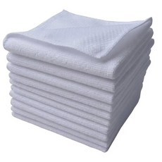 타월 초흡수성 핸드 걸레 타올 극세사 접시 천 행주 주방 수건 청소 키친크로스 청소용, white, 10pcs, 10개