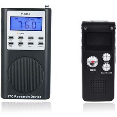 고스트 헌트 PSB7 스피릿 박스 프리 스피커 포함 디지털 음성 녹음기, 기본, 기본, 1개