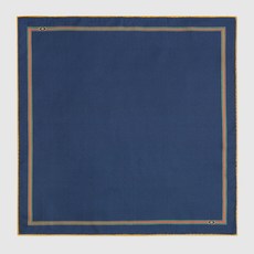 Gucci Pocket square with Interlocking G Web 621573 4G001 4000