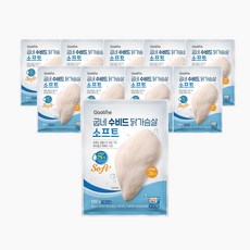 굽네 수비드 닭가슴살 소프트 100g, 10개