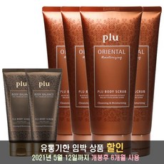 플루 오리엔탈 진 바디스크럽, 200g, 4개