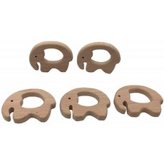 Kissteether 5pcs 새로운 부나웃도 코끼리 젖꼭지 간호 목걸이 펜던트 젖꼭지 클립 아기 체육관 펜던트, 단일상품, 단일상품