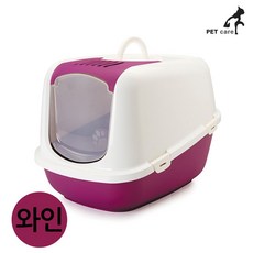 사빅 점보 화장실 (와인) RHF+C_:714E30 고양이 화장실 하우스형 애완용품 애완동물, 쿠팡쿠팡■, []■■선택■구매