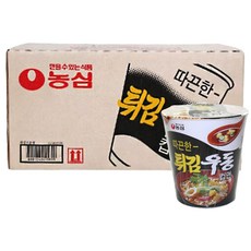 농심 튀김우동 컵면