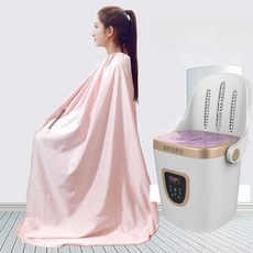 사우나땀복 반신욕가운 족욕복 피부관리 찜질 커버, R