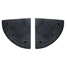 아파트 차량 주차장 진입턱 경사로 발판 날개 170mm 빌라 공장 건설현장, 550X550XH170 (낱개 한쪽), 1개