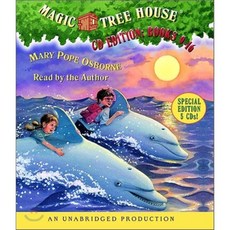 Magic Tree House Collection: Books 9-16 (with CD):Dolphins at Daybreak/ Ghost Town/ Lions/ Pola..., Listening Library