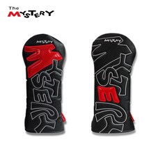  [MYSTERY] 미스테리 글러브형 드라이버 헤드커버, 블랙, 1개 