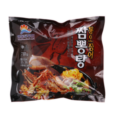 mm 영동 씨푸드 통오징어 짬뽕탕 730g, 100개