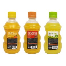 제주 삼다향 100% 착즙주스 320ml 3종 골라담기 (한라봉감귤/천혜향감귤/청귤), 청귤 320ml 1개, 10개