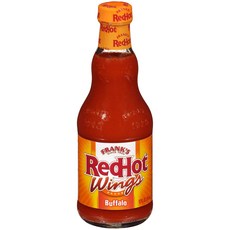 Frank's RedHot Buffalo Wings Hot Sauce 12 fl oz 프랭크스 레드핫 버팔로 윙스 핫소스 12fl oz, 354ml, 1개