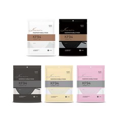 노이몬 노블 황사방역 새부리형 마스크 KF94 중형 1박스(30개) 그레이 핑크(마지막 생산분), 핑크