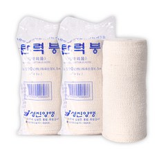 성진 탄력붕대 4인치(10cmx190cm) 압박붕대 대형, 2개입, 1세트 2개입, 1세트