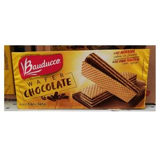 Bauducco wafer Chocolate 바두코 초콜릿 웨이퍼 5.82oz(165g) 4팩