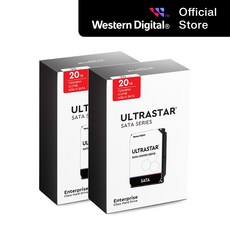 WD유통사 WD ULTRASTAR 20TB 울트라스타 HC560 패키지 2PACK 3년