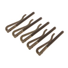 QDY 5x Leathercraft 지갑 교체 부품 현금 홀더 머니 클립 바 스프링 클램프, 비