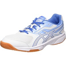 ASICS 여성 Upcourt 2 배구 신발 화이트/레가타 블루/에어리 블루 0140) 44 EU