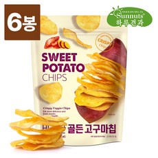 골든고구마칩200gX6봉/고구마칩 단짠간식, 200g, 6개