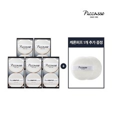 [피카소] 촉촉 에어퍼프_ 5set(퍼프 10개입)(+케론퍼프 1EA), 상세 설명 참조, 상세 설명 참조