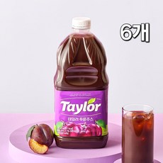 테일러 푸룬 주스 2L. 6개, 2L