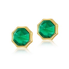 말라카이트귀걸이