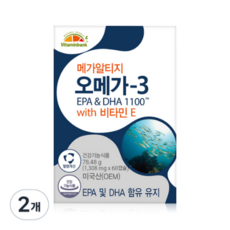 비타민뱅크 왐폴 메가 알티지 오메가3 EPA DHA 1100, 2개, 78.48g