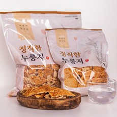 정직한밥상 가마솥 방식으로 더욱 고소하고 바삭한 정직한 누룽지 1kg 3kg, 2개