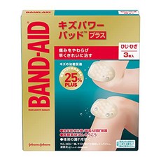 BAND-AID 밴드에이드 상처 파워 패드 플러스 무릎 무릎용 3장