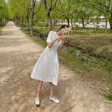 핫핑 루이스 자수롱원피스