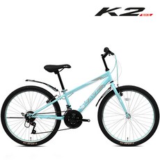 K2BIKE MTB자전거 KMT24GS 24인치 21단 MTB 자전거, KMT24GS(레이브) 매트블랙 미조립