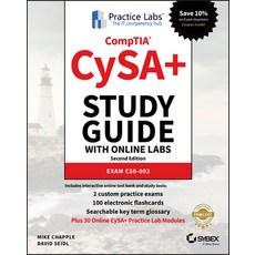 Comptia Cysa+ Study Guide: Exam Cs0-002 & Lab Card Bundle Paperback, Sybex, English, 9781119784258