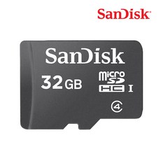 샌디스크 마이크로SD카드 CLASS4 4GB ~ 32GB, 샌디스크 microSD 32GB