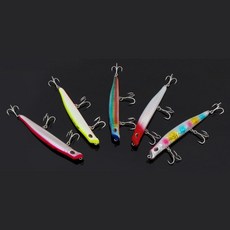 싱킹미노우 18g 120mm 형광핑크 낚시 참돔 꺽지 고등어 계류 우럭 광어 송어, 1개