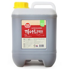사조해표 까나리 액젓, 9kg, 16개