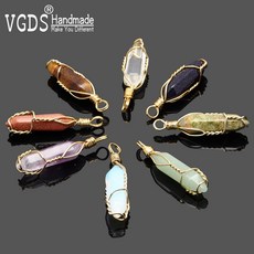 수정원석육각기둥