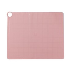 조단앤쥬디 실리콘 니딩 패드 테이블매트, Pink, 498 x 598mm