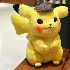 CINEHOME 포켓몬 명탐정 피카츄 봉제인형 28CM 피규어 인형 캐릭터인형