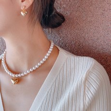 하트볼륨귀걸이