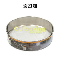 대풍BakeryShop 스텐중간체 28cm 국산(떡제조기능사 쌀가루체), 1개