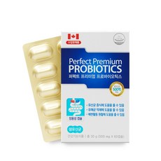 캐나다 모유 유산균 lgg 프로바이오틱스 500억 투입 100억 보장 신바이오틱스, 30g, 1box