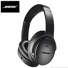 Bose QC35 II QuietComfort 35 ANC 무선 블루투스 헤드폰 베이스 헤드셋 노이즈 캔슬링 스포츠 이어폰 마이크 음성 포함, [02] Silver No package