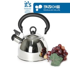 이지플러스II 스텐레스 전사 주전자 A4E 티포트 1.4L, 본상품선택