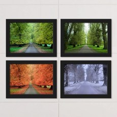 사계절액자