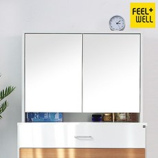 F3224 테미스 화장대 거울상부 수납장800